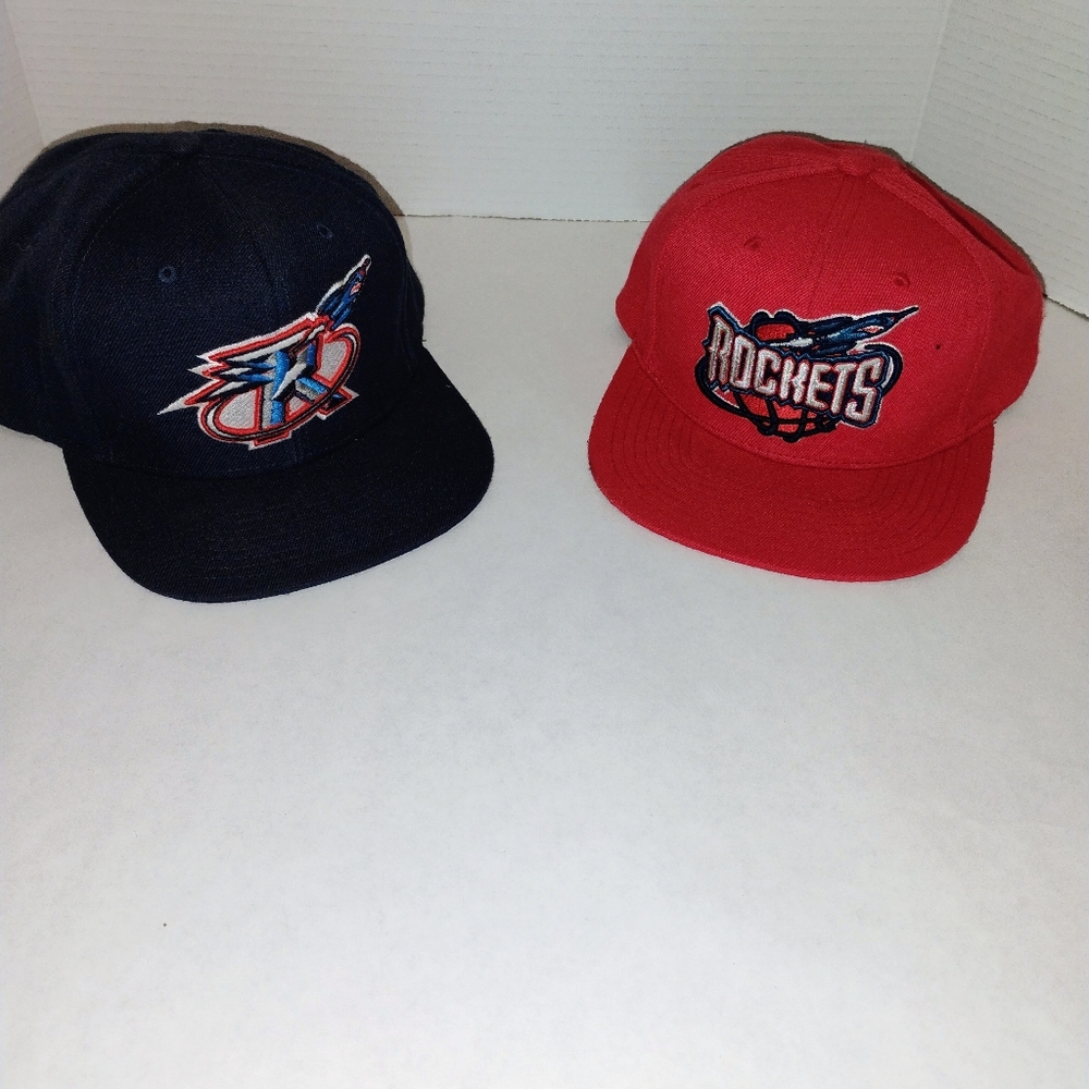 Blue and Red Snapback Mitchell & Ness Hats